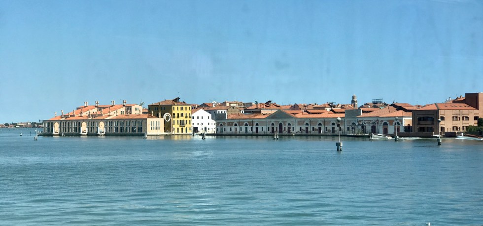 Venice from Train